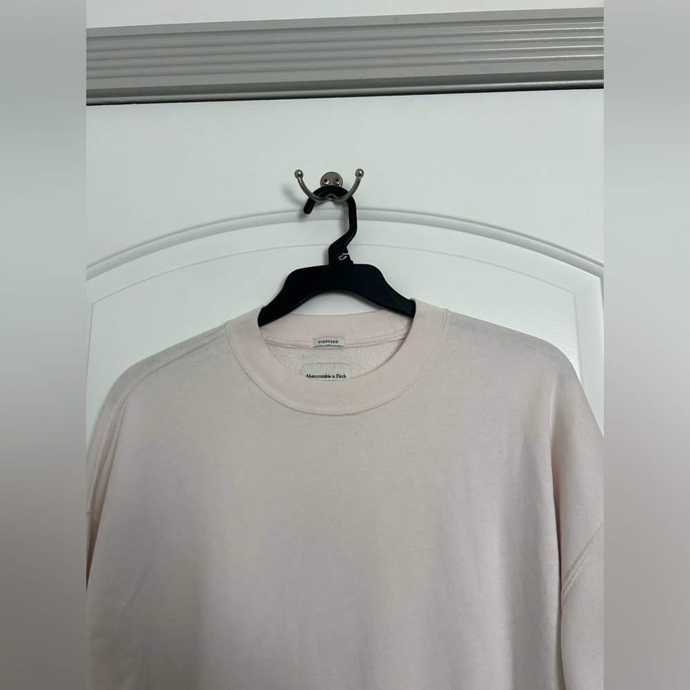 Abercrombie & Fitch Oversized A&F Crewneck Fleece… - image 6